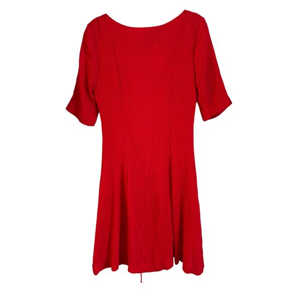 Maeve Anthropologie Juliet Red Corset Dress Womans Size 14 NWT - Picture 3 of 7